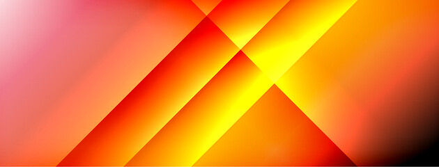 Colorful gradient with lines made of shadow and light. Creative background
