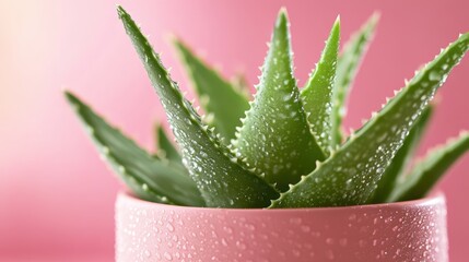 Aloe vera, a succulent plant revered for its soothing and regenerative properties, forms the foundation of luxurious skin care cosmetics, offering a natural path to revitalized and radiant skin.