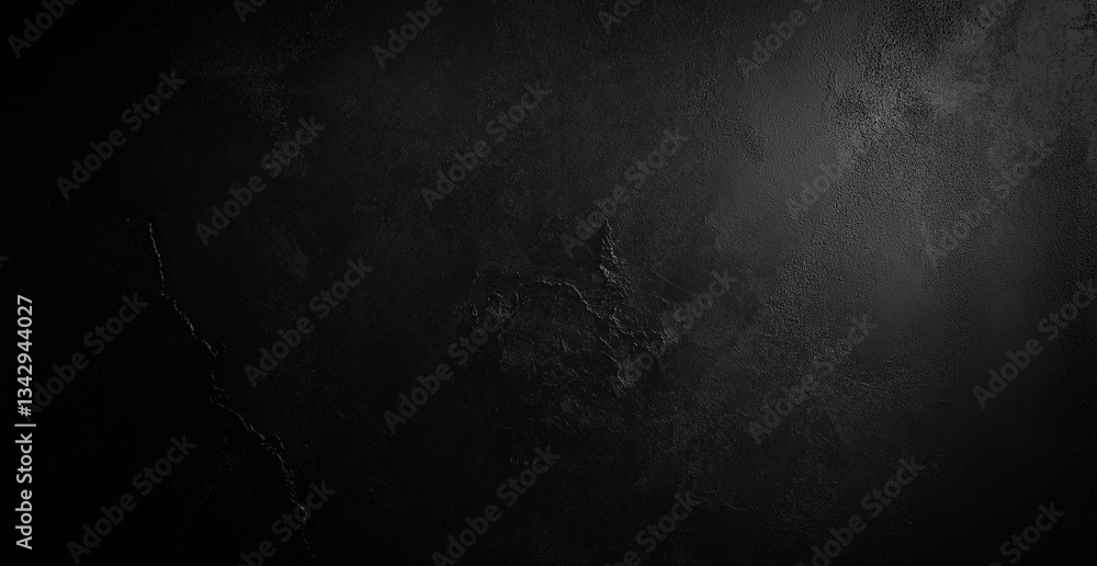 Poster black background with subtle grunge texture and dark gradient
