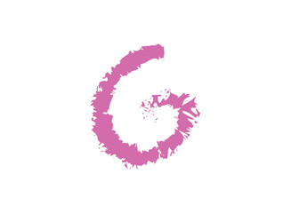 Set of an Artistic Brushstroke Illustration