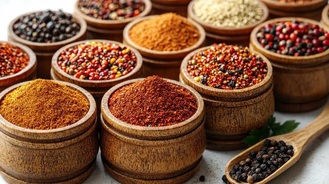 Aromatic Spices Collection: Diverse Culinary Delights
