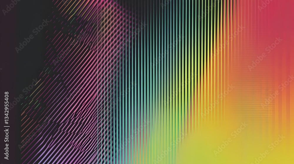 Aufkleber colorful background displaying different patterns with various gradients