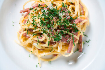 Italian food lunch pasta spaghetti pizza mozarrela restaurant menu