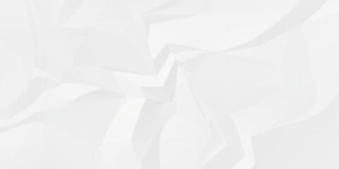 White crumple Abstract obsolete billboard rumple. wrinkle ripped creased white crumple aged closeup craft document grunge recycling paper background.	
