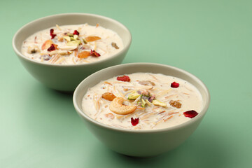 Sheer khurma or sheer khorma is a festival vermicelli pudding prepared by Muslims on Eid ul-Fitr...
