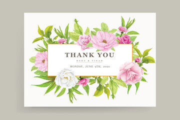 hand drawn poppy anemone background  