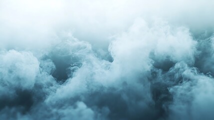 A dense, ethereal cloud formation creating a dreamy atmosphere.