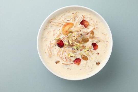 Sheer khurma or sheer khorma is a festival vermicelli pudding prepared by Muslims on Eid ul-Fitr and Eid al-Adha in Pakistan, Afghanistan, India and parts of Central Asia.
