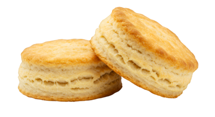 Golden Brown Buttermilk Biscuits Macro Photography