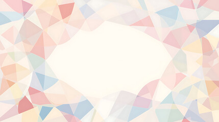 Abstract Geometric Designs with Vibrant Colors and Minimalist Architecture