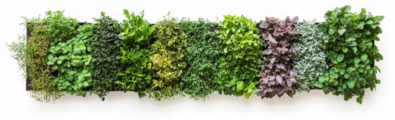 Obraz premium Vertical herb garden display