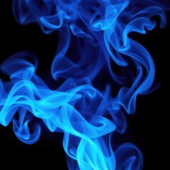 Obraz premium smoke on transparent background, smoke, abstract smoke background