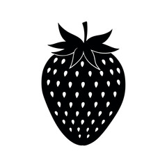 vector illustration of a strawberry