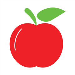 Apple icon. Vector illustration
