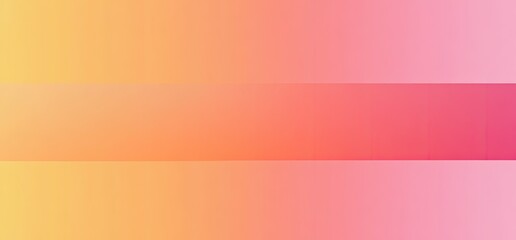 Obraz premium Abstract gradient background with horizontal stripes in soft peach, coral and pink shades.
