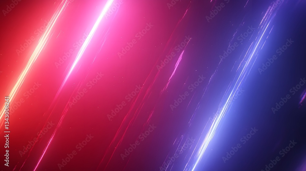 Aufkleber diagonal colored streaks and background with tiny glowing particles