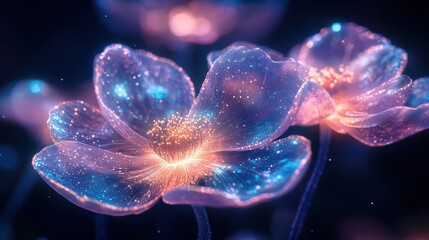 Imagine a world where vibrant, bioluminescent flora bloomed in hues unseen on Earth, their petals shimmering with a magical light. And what of the products? Perhaps a skincare line crafted from