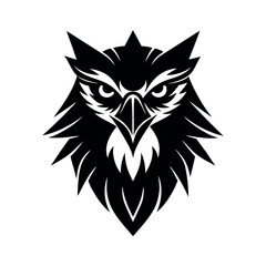 eagle owl vector illustration