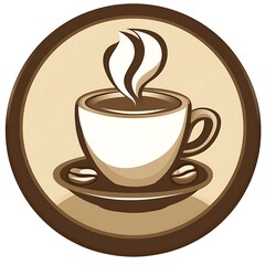 Obraz premium Steaming Roasted Coffee Beans on Dark Background