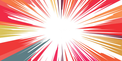 スクリーントーン　コミック　カラフル　背景