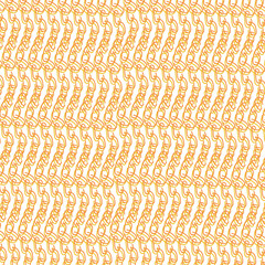 Texture of golden double chains in simple cartoon style.