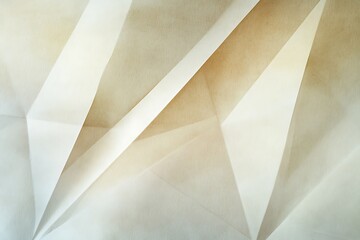  A background of paper with a gradient from light beige to golden brown, featuring three triangular shapes.