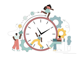 Like a squirrel in a wheel