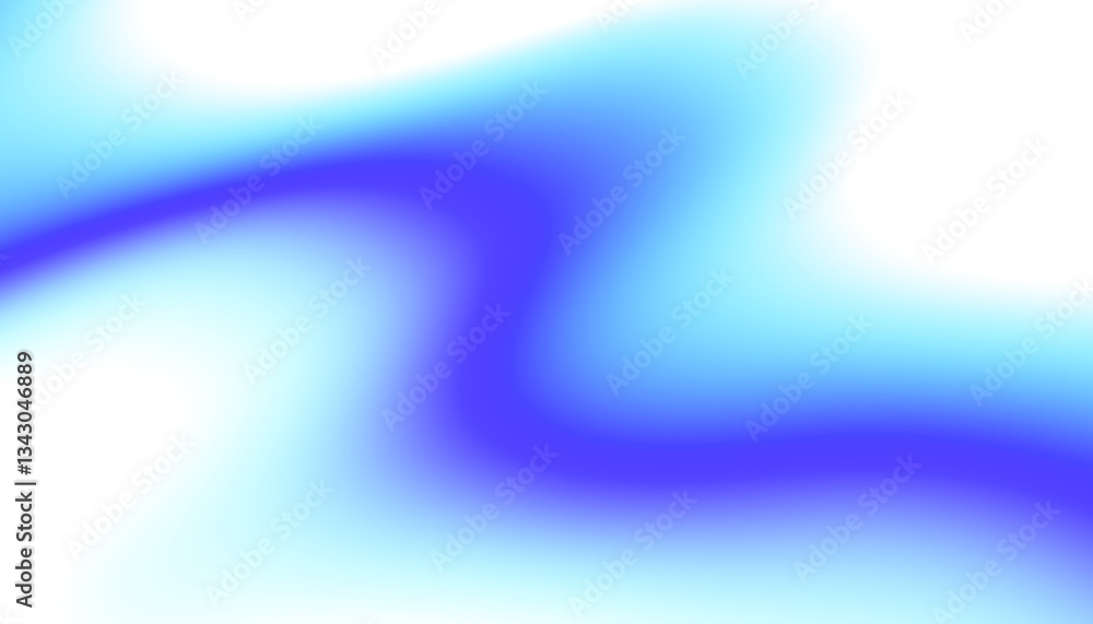 Poster overlay abstract blue gradient on transparent background. elegance wavy gradient