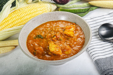 Indian cuisine - Kadai chicken masala