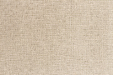 Brown cotton fabric texture background, seamless pattern of natural textile.