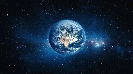 Obraz premium Astrology astronomy earth outer space solar system mars planet milky way galaxy.