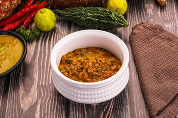 Indian cuisine - Dal Tadka lentil