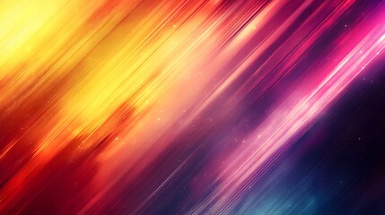 Abstract colorful gradient image with diagonal streaks of light