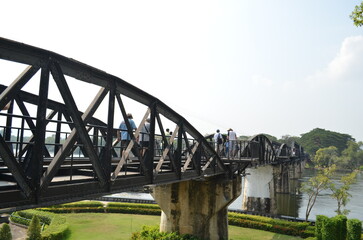 railway bridge over the river