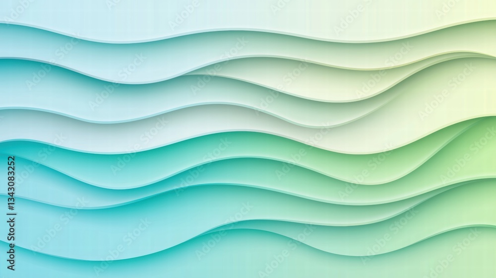 Poster gradient cool blue and green a gradient of cool blues and greens with a subtle noise texture creates