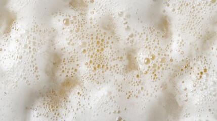Generative AI, Close-Up of Bubbling Champagne with Sparkling Foam