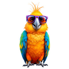 blue and yellow macaw