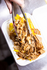 halal snack pack making