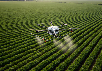 Smart farming automation revolutionizes weed and pest control techniques.technology, modern, service, environment, tool