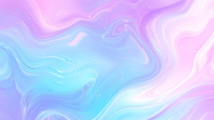 mesmerizing blend of pastel colors creates fluid, abstract background with swirling patterns and dreamy atmosphere. soft hues of pink, purple, and blue evoke sense of calm and creativity