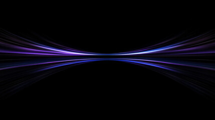 Dark blue abstract luminous line background