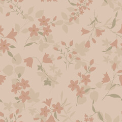 seamless pattern with leaves