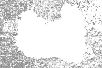 Torn Tarpaulin with Distressed Grid Texture, Grungy and Fragile Plastic Sheet. Element For Creative Project.