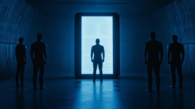 Elegant A sleek futuristic quantum computer housed in a temperature controlled lab surrounded by researchers analyzing real time data on holographic screens 