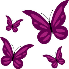 Decoration Springtime Buterflies