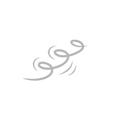 Obraz premium gray wind illustration