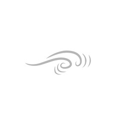 gray wind illustration