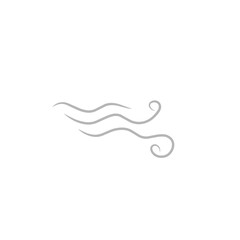 gray wind illustration