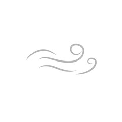 gray wind illustration