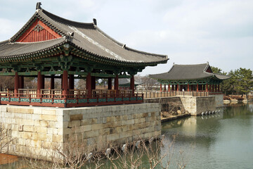 Donggung Palace and Wolji Pond, South korea